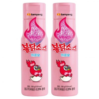 삼양 까르보불닭소스, 200g, 2개