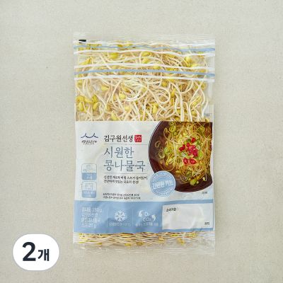 김구원선생 시원한 콩나물국 밀키트, 305g, 2개