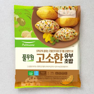 풀무원 고소한 유부초밥 4인분, 330g, 1개