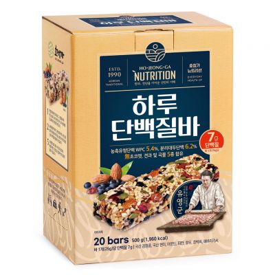 호정가 하루단백질바 (20개입), 1세트, 500g