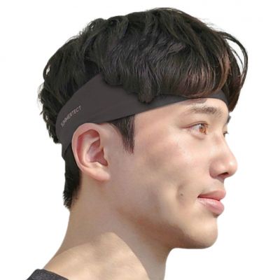 써머텍트 기능성 쿨 헤어밴드, FREE, 다크그레이, 2개