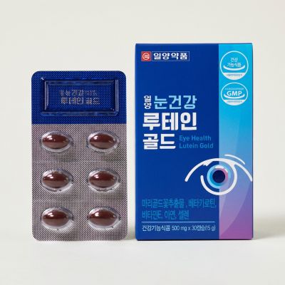 일양약품 눈건강 루테인 골드, 500mg, 30캡슐, 2박스