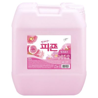 피죤 레귤러 섬유유연제 핑크로즈 본품, 20L, 1개
