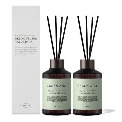 에이센트 퍼퓸드 디퓨저, 그린에어리, 200ml, 2개