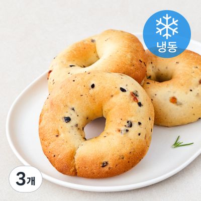 더건강한쌀베이글 마이올리브 쌀베이글 3개입 (냉동)