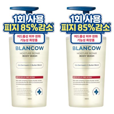 블랑카우 BHA 여드름 기능성 바디워시, 2개, 500ml