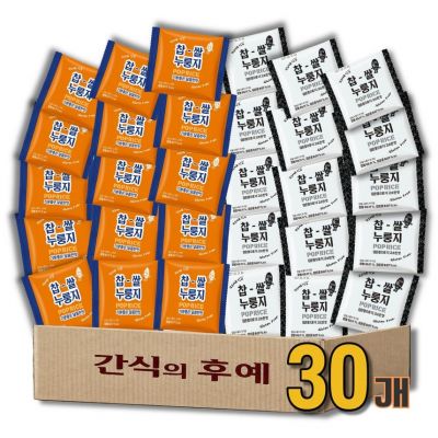 찹쌀 누룽지 과자 쌀과자 스위트+무가당 혼합구성
