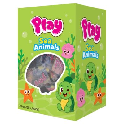 알도르플레이 시 애니멀 젤리 100개입, 700g, 1개