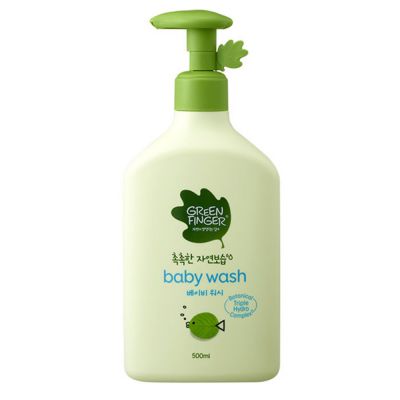그린핑거 촉촉한 자연보습 베이비 워시, 500ml, 1개