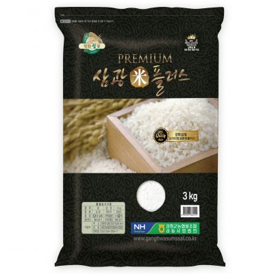 강화군농협 강화섬쌀 삼광미플러스 백미 특등급, 3kg, 1개