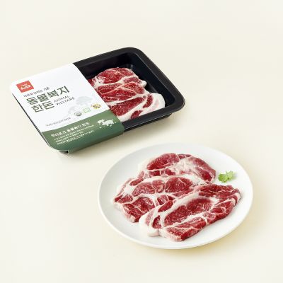 [로켓프레시] 하이포크 동물복지 인증 한돈 목심 구이용 (냉장), 300g, 1개