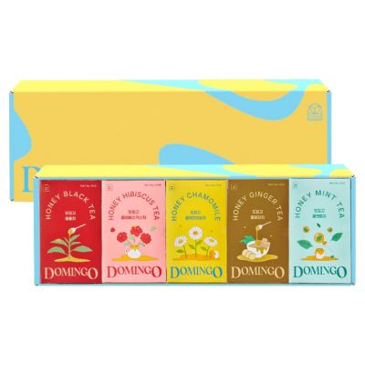 도밍고 러블리 패키지(20티백 5종), 티백 4종, 5개