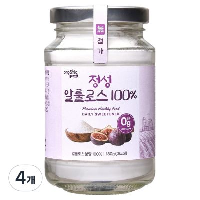 오가닉프렌즈 무설탕 정성 알룰로스 100% 분말