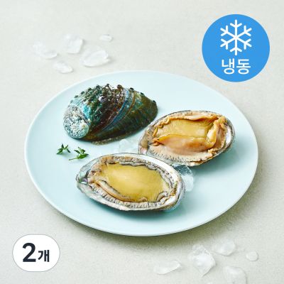 [로켓프레시] 완도맘 생전복 (냉동), 2개, 285g(3마리)
