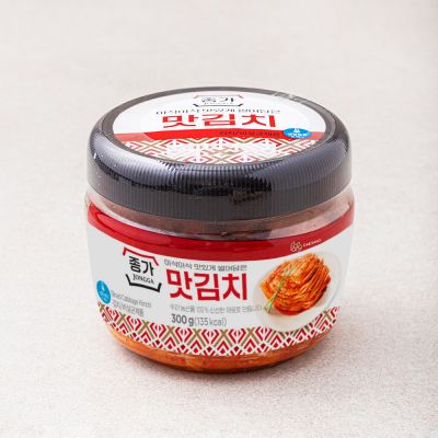 종가 아삭아삭 맛있게 썰어담은 맛김치, 300g, 1개