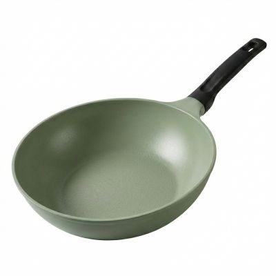 통주물 올리브 인덕션 IH용 궁중팬, 1개, 28cm