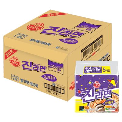 오뚜기 진라면 약간매운맛 120g, 40개