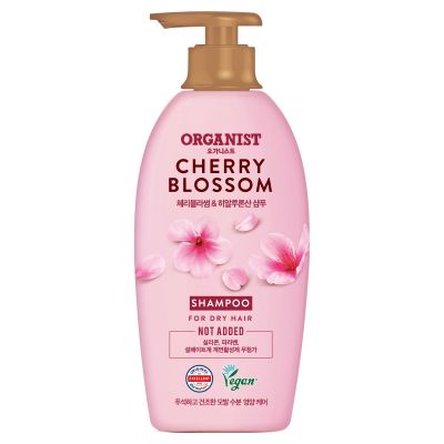 오가니스트 엘라스틴 수분 영양 샴푸 체리블라썸, 750ml, 1개