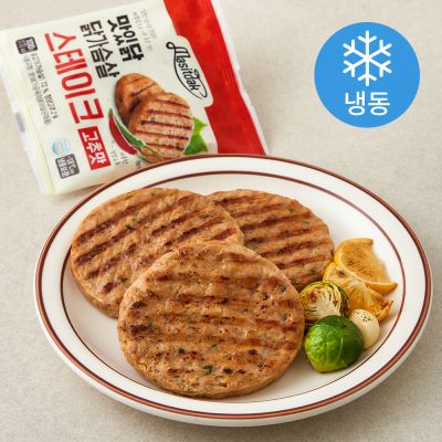 [로켓프레시] 맛있닭 닭가슴살 스테이크 고추 (냉동), 100g, 10개, 1개입