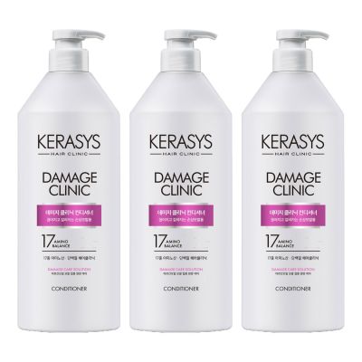 케라시스 데미지 클리닉 단백질 컨디셔너, 980ml, 3개