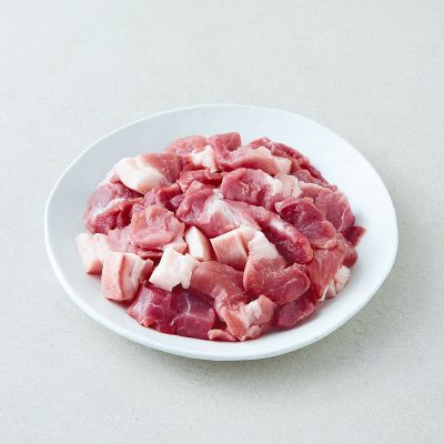 [로켓프레시] 파머스팩 제주 흑돼지 미박 앞다리 찌개용 (냉장)