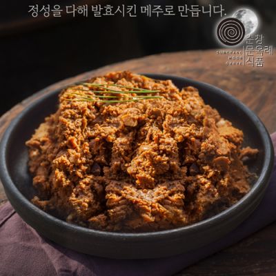 순창 문옥례 우리콩 된장 100% 국내산 우리 농산물 대용량 급식 식자재 벌크 명인 집된장 시골된장 재래식, 5kg, 4개