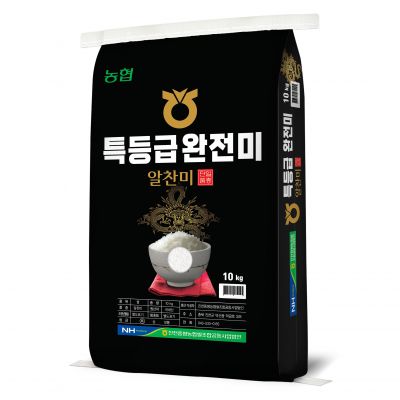 진천증평농협 완전미 알찬미 백미 특등급, 특등급, 10kg, 1개