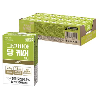 그린비아 당 케어 미니, 24개, 150ml