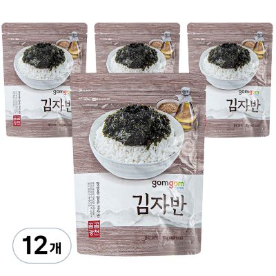 곰곰 김자반