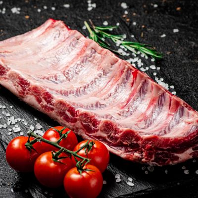 올팜 국내산 한돈 등갈비, 5개, 1kg