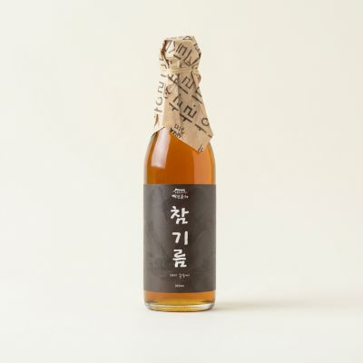 백년본가 통참깨 저온압착 옛날 방앗간 참기름, 350ml, 2개