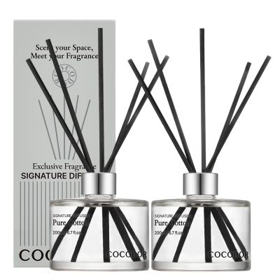코코도르 시그니처 디퓨저, 퓨어코튼, 200ml, 2개