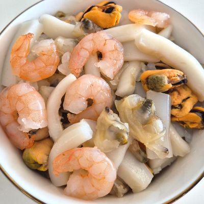 바다유통 냉동 해물모듬 믹스, 3개, 600g