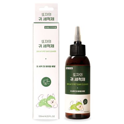 또자 반려동물 이어케어 저자극 귀세척제, 1개, 120ml