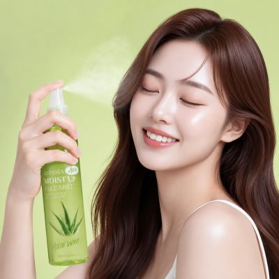 아스파시아 모이스트 업 페이스 미스트 알로에, 150ml, 1+1 구성, 총 2개