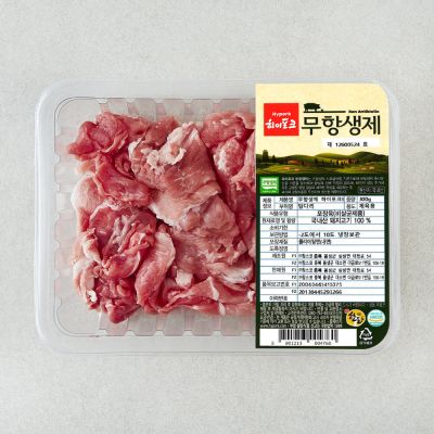 [로켓프레시] 하이포크 무항생제 인증 한돈 앞다리 제육용 (냉장)