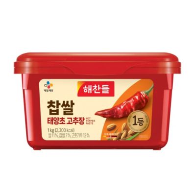해찬들 찹쌀 태양초 고추장, 1kg, 9개