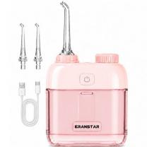 ERANSTAR 미니 무선 물치실 구강세정기 IPX7급 방수 휴대용/여행용/캠핑용/출장용, 핑크, ERXY12