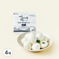 [로켓프레시] 미스터밀크 제주 성이시돌 목장 유기농 후레쉬 보코치니 치즈, 120g, 1개입, 4개