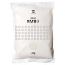 도정공장 씻어나온 비단향미, 4kg, 1개, 특등급