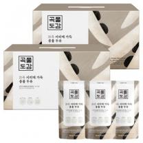 곡물도감 국산 21곡 서리태 가득 콩물두유, 180ml, 30개