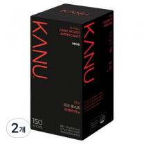 카누 다크 로스트 아메리카노 원두커피스틱, 900mg, 150개입, 2개