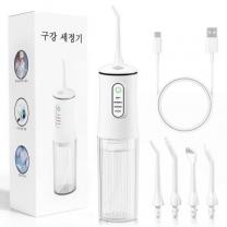 초강력 휴대용 구강세정기 워터 물치실 무선, 화이트, C13