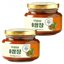 무화당 알룰로스 쌈장, 2개, 250g