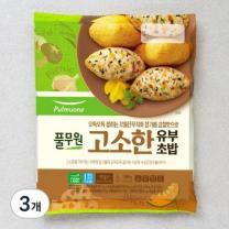 풀무원 고소한 유부초밥 4인분, 330g, 3개