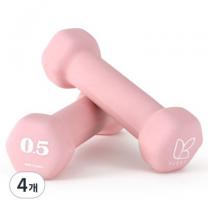 아리프 네오프렌 선인장 아령, 500g, 4개