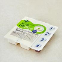 [로켓프레시] 맑은물에 국산콩 네컵 연두부와 오리엔탈소스, 396g, 1개