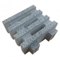 위드블럭 라인 잔디블럭 300 x 300mm, 그레이 × 1개