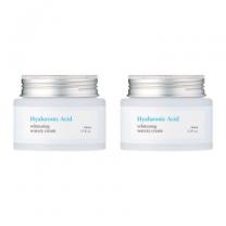 [1+1]퓨어그라운드 히알루론산 화이트닝 수분크림 100ml 2개, 2개, 100g