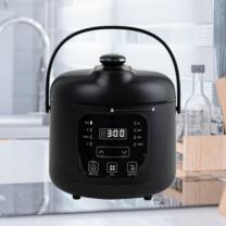 키친아트 3-4인용 스마트 미니 전기압력밥솥 KRC-DB342, 블렉, KRC-DB342